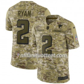 Miesten Atlanta Falcons NFL Pelipaita Matt Ryan 2 Nike Salute to Service